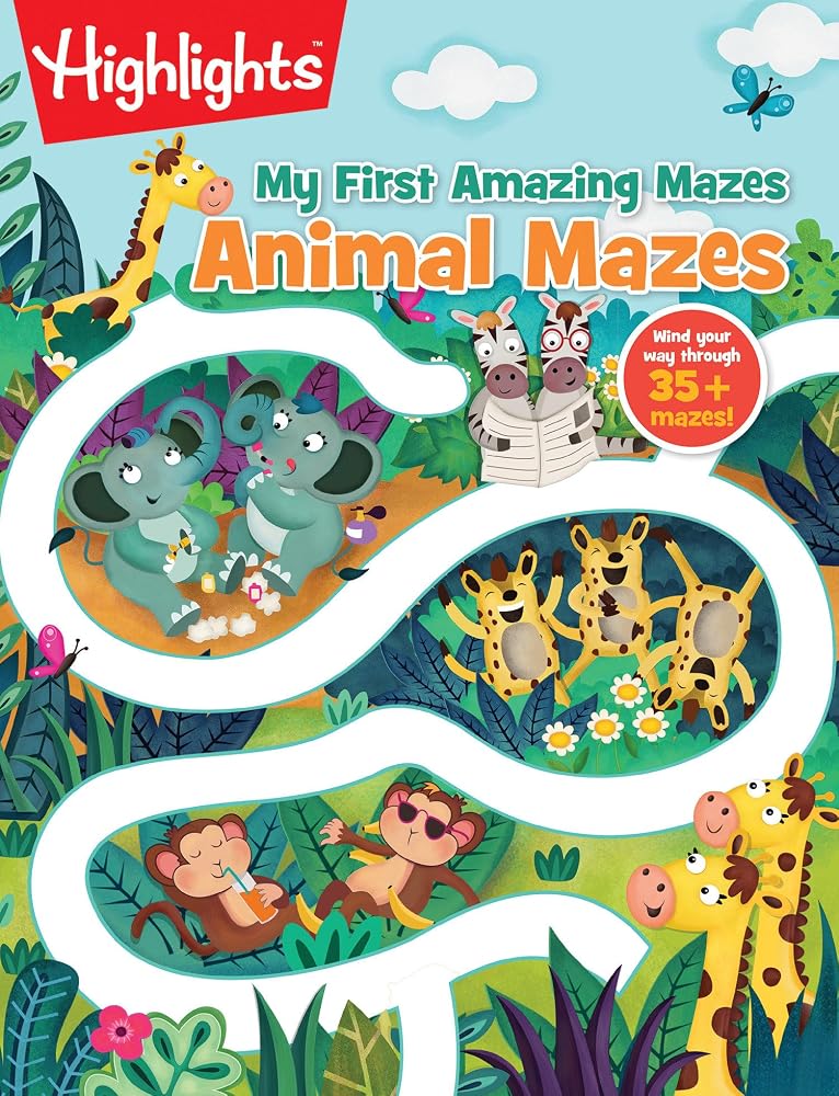 Animal Mazes (Highlights My First Amazing Mazes) cover image