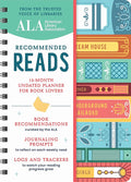 American Library Association Recommended Reads and Undated Planner: A 12-Month Book Log and Undated Planner with Weekly Reads, Book Trackers, and More! cover image