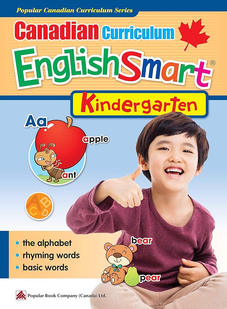 Canadian Curriculum EnglishSmart (Kindergarten): Canadian Curriculum EnglishSmart (Kindergarten) (Popular Canadian Curriculum Series) cover image