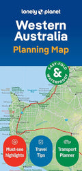 Lonely Planet Western Australia Planning Map cover image