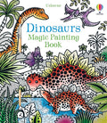 Dinosaurs Magic Painting Book: A Water Activity Featuring 16 Prehistoric Scenes for Kids (Ages 5-8) cover image