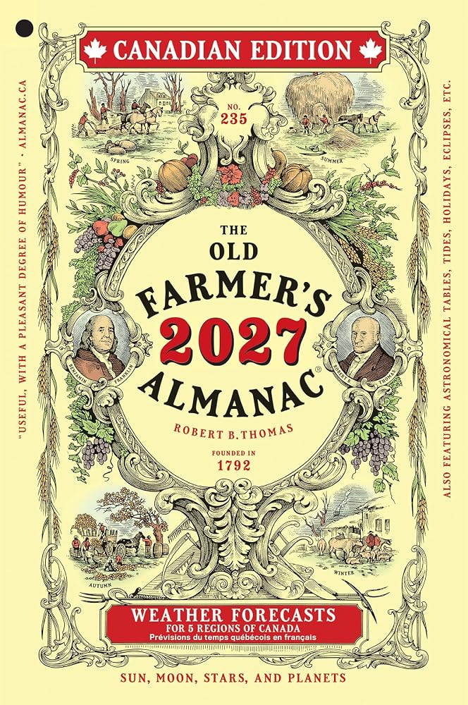 The Old Farmer's Almanac 2027 Canadian Edition cover image