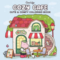 Cozy Cafe: Coloring Book for Adults and Kids (Cozy Spaces Coloring) cover image
