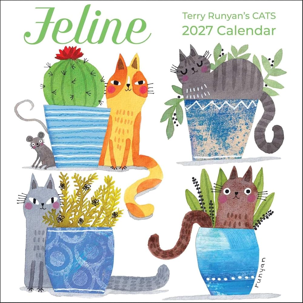 Feline 2027 Wall Calendar cover image