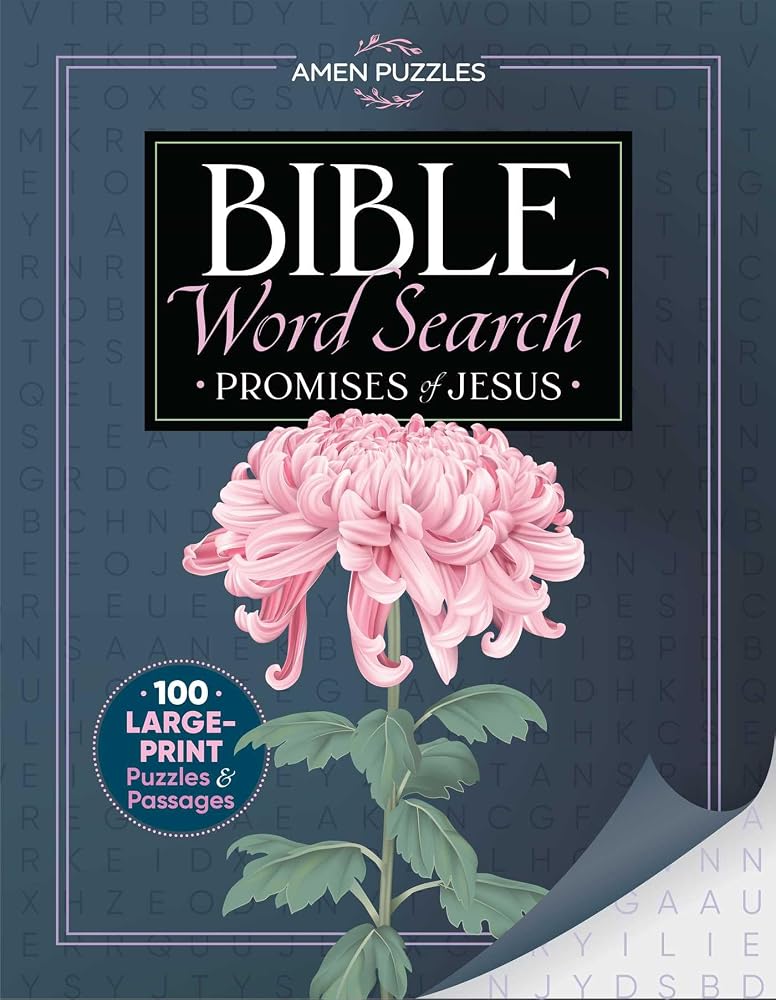 Amen Puzzles Bible Word Search: Promises of Jesus (AMEN Collection) cover image