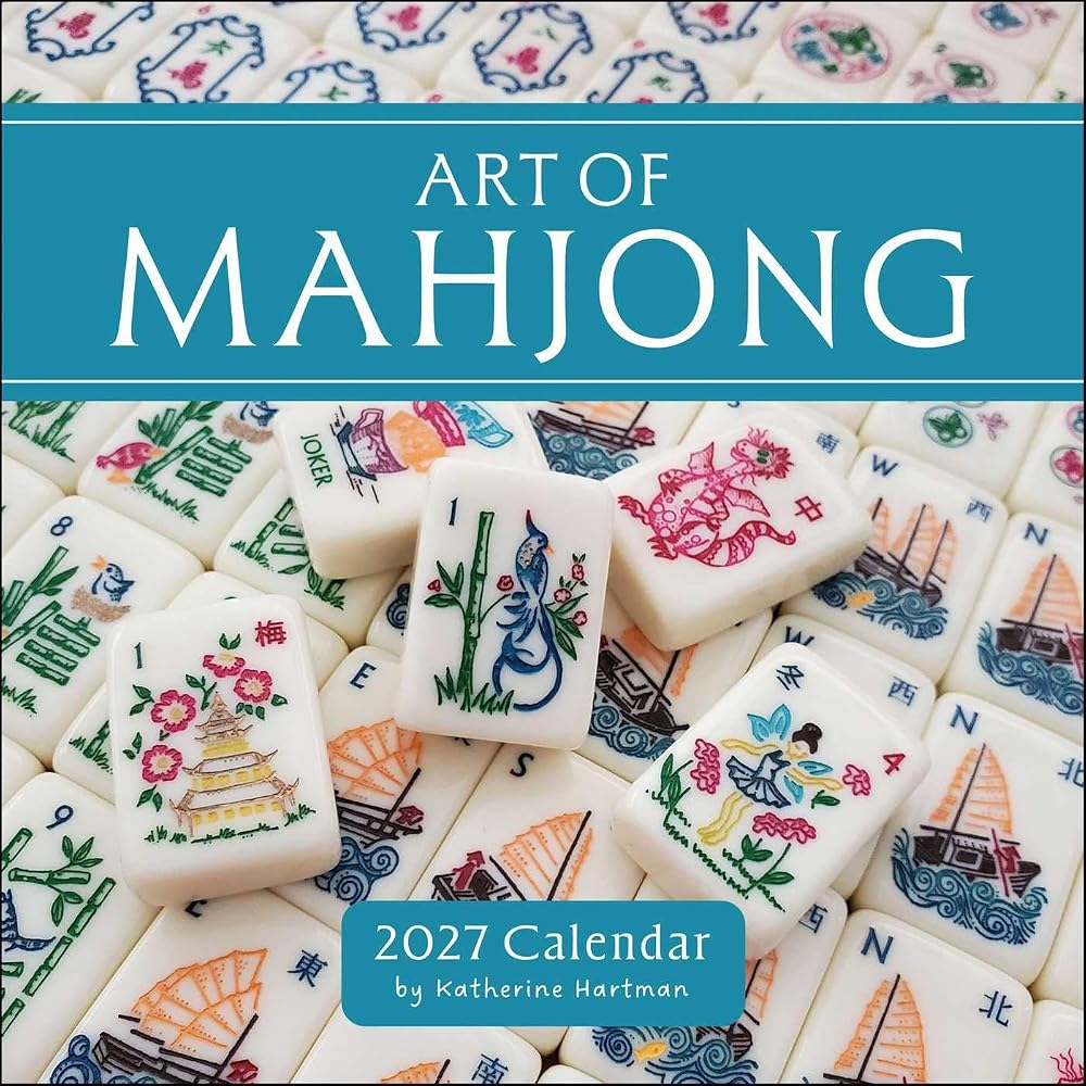 Art of Mahjong 2027 Wall Calendar cover image