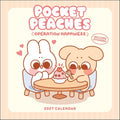 Pocket Peaches 2027 Wall Calendar with Stickers: Operation Happiness cover image