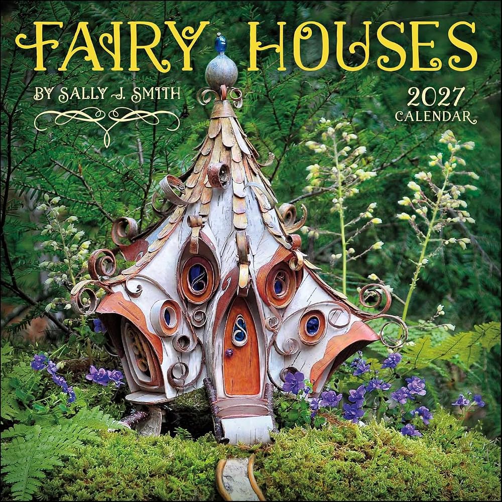 Fairy Houses 2027 Wall Calendar cover image