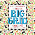 Mary Engelbreit's 2026-2027 17-Month Big Grid Wall Planner Calendar cover image