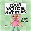 Mary Engelbreit's Your Voice Matters 2027 Wall Calendar cover image