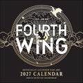 Fourth Wing Officially Licensed Fan Art 2027 Wall Calendar cover image
