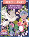 Sticker by Number Inspiration for the Soul: Fusion of Paint-by-Number and Sticker Fun by Sticker Emporium cover image