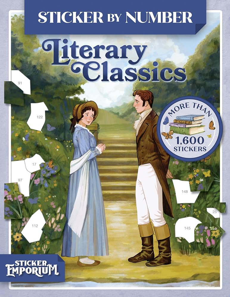 Sticker by Number Literary Classics (Sticker Emporium) cover image