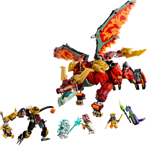 Lego 71868 Wyldfyre’s Transforming Dragon