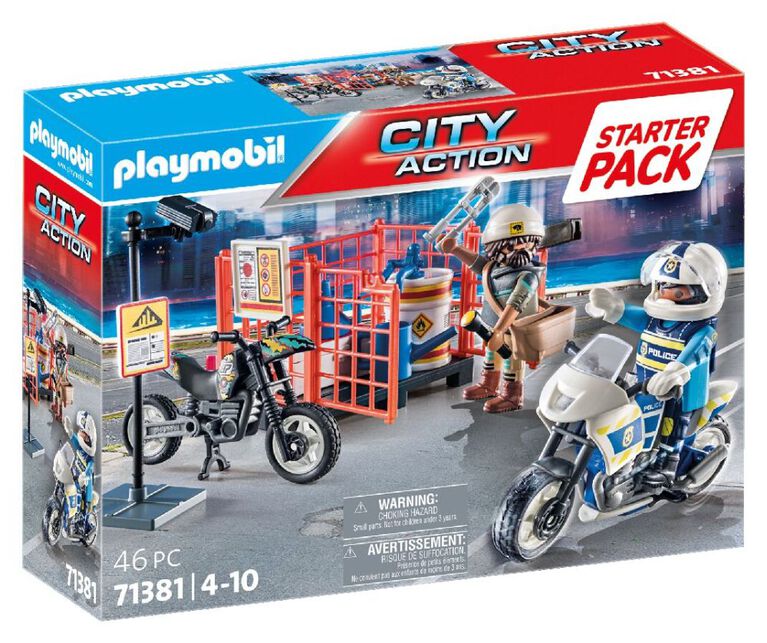 Playmobile Starter Pack Police 71381