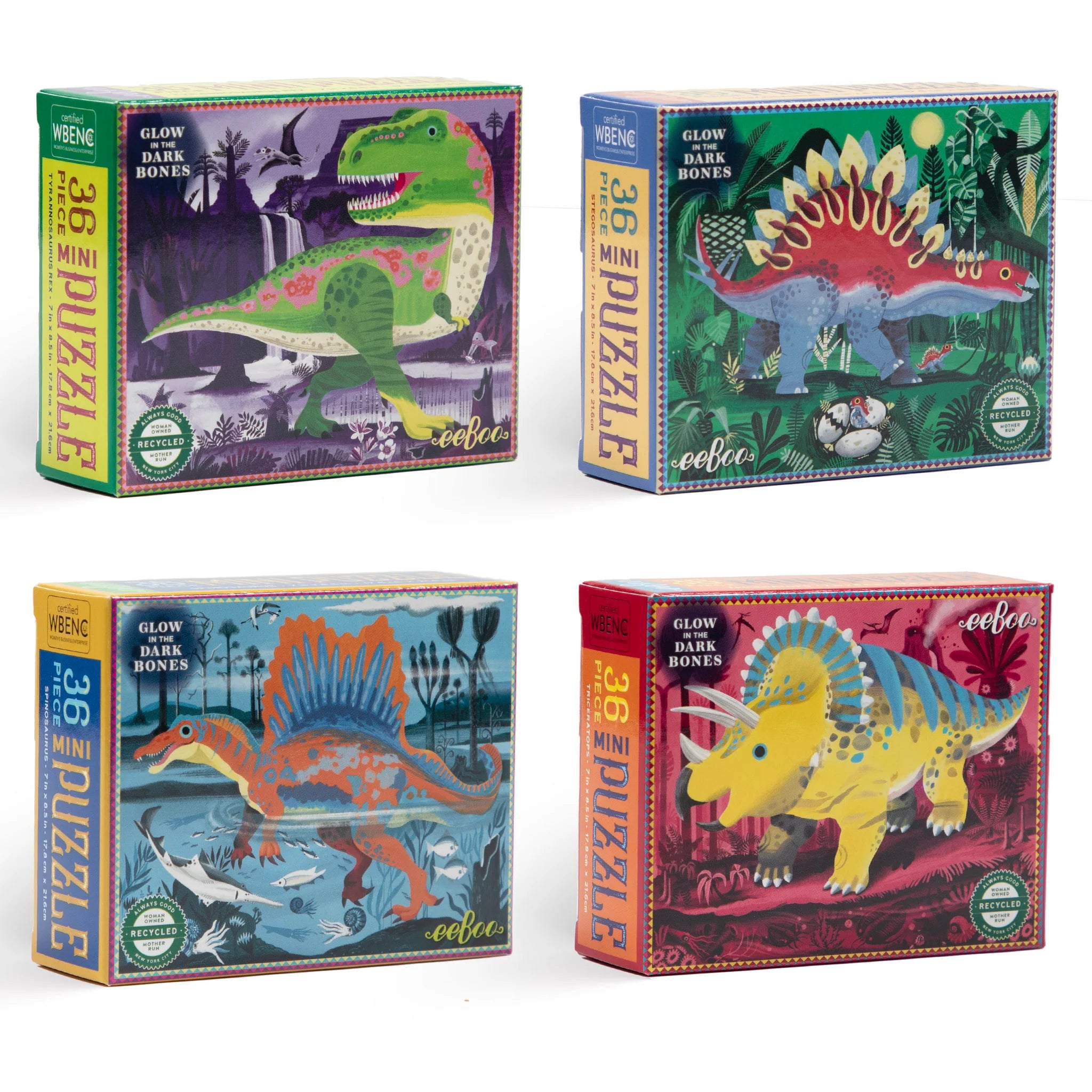 Dinosaur Mini Puzzle Asst
