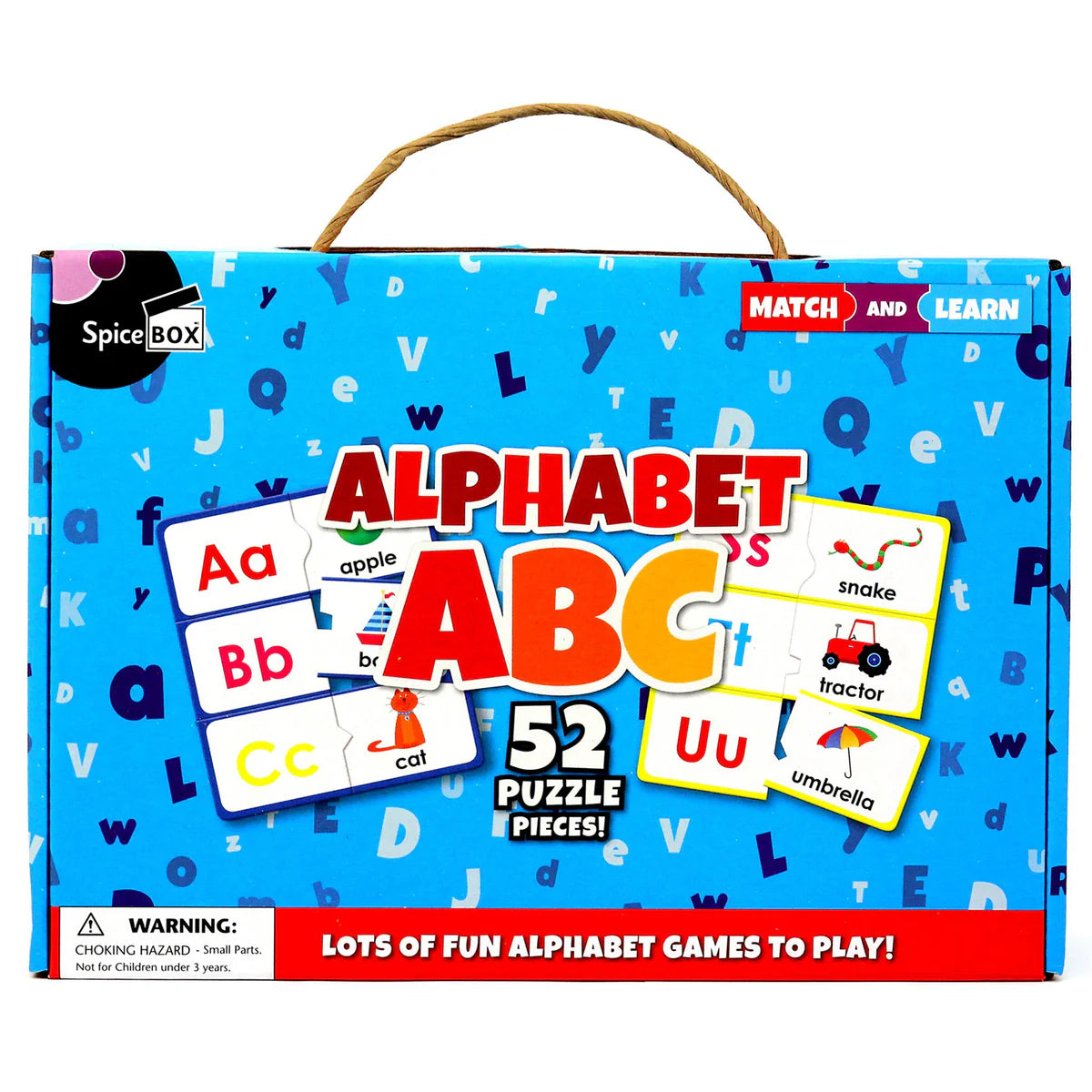 Match and Learn Puzzle - Alphabet ABC 52pc