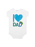 World of Eric Carle: I Love Dad Baby Bodysuit - 6 Mo