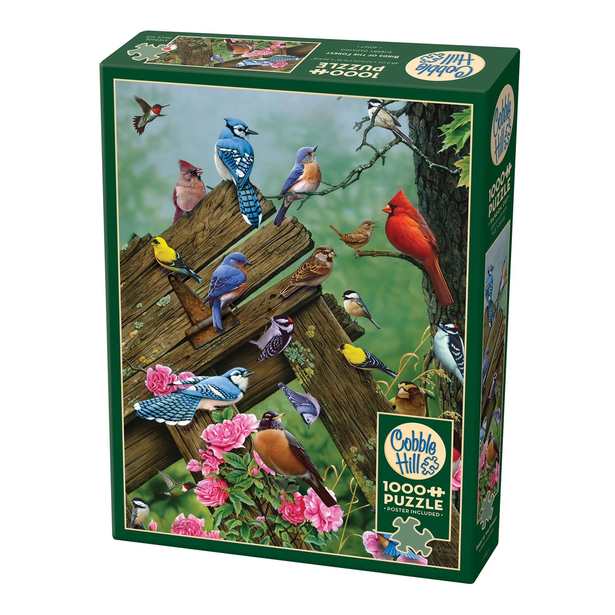 Cobble Hill Puzzle- Birds of the Forest 1000pc