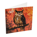 Crystal Art Card Kit: Autumn Owl