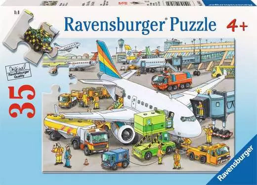 Ravensburger Puzzle- Busy Airport 35pc
