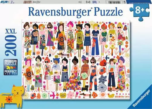 Ravensburger Puzzle- Flowers and Friends 200pc