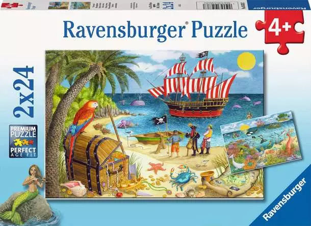 Ravensburger Puzzle- Pirates and Mermaids 24pc