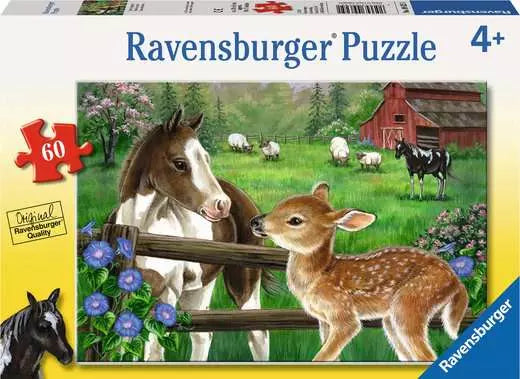 Ravensburger Puzzle- New Neighbors 60pc