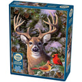 Cobble Hill Puzzle- One Deer Two Cardinals 500pc