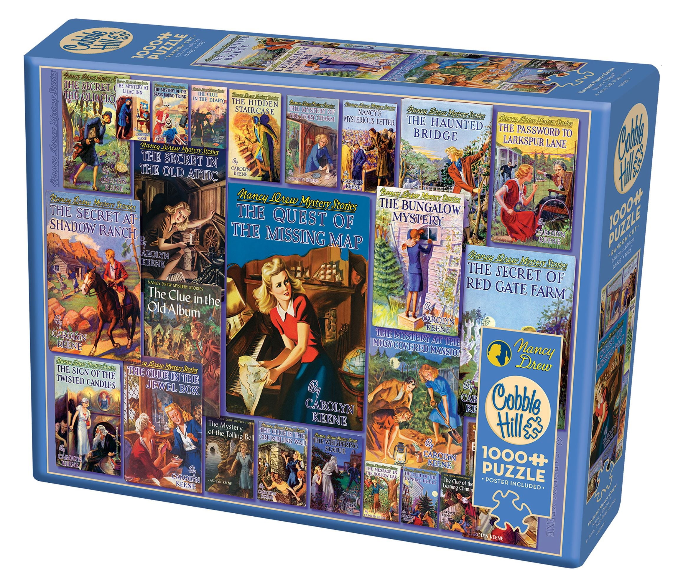 Cobble Hill Puzzle- Vintage Nancy Drew 1000pc (big box)