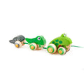 PULL-ALONG FROG FAMILY