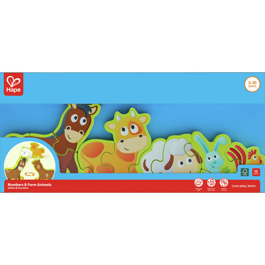 Number & Farm Animals - Hape
