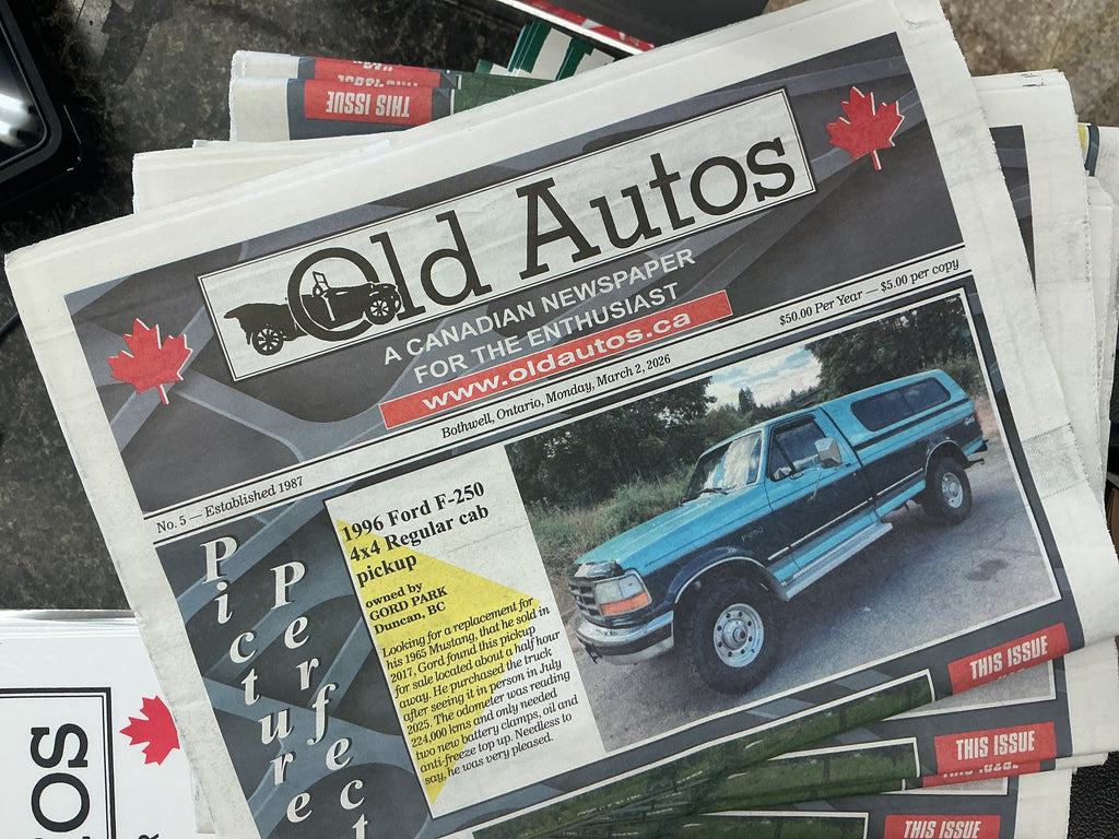 Old Autos Newspaper