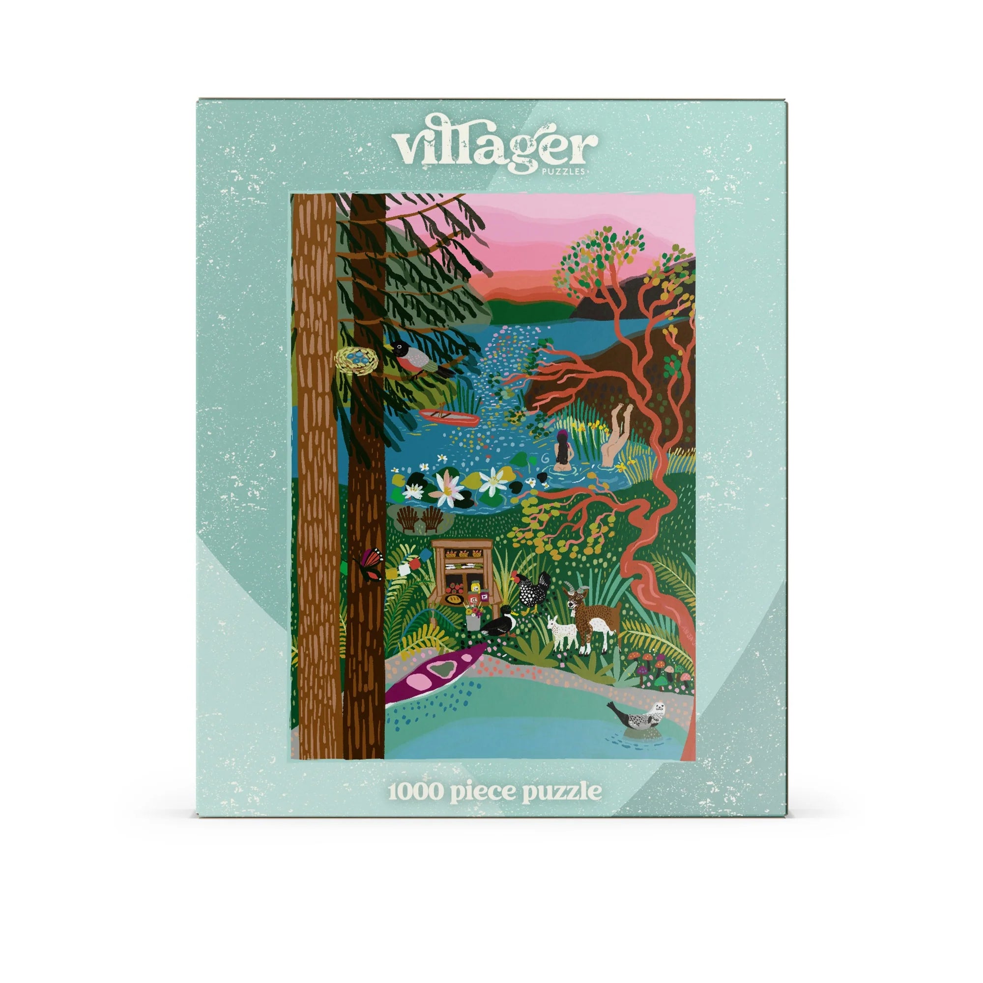 Villager Puzzle- Salt Spring Island Swim 1000pc