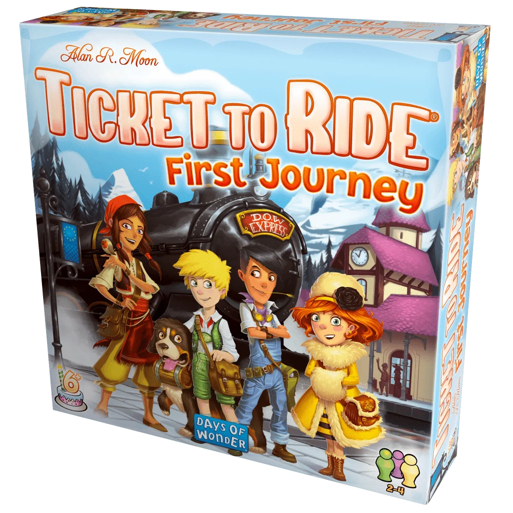 Ticket to Ride - First Journey - Europe (EN)