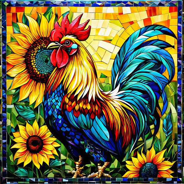 Springbok Puzzle- Fall Rooster 500pc