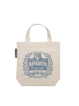 Rebecca Yarros's Fourth Wing: Basgiath Book Club Mini Tote Bag - Pre Order