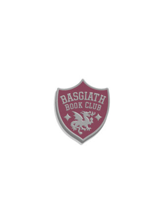 Rebecca Yarros's Fourth Wing: Basgiath Book Club Enamel Pin - Pre order
