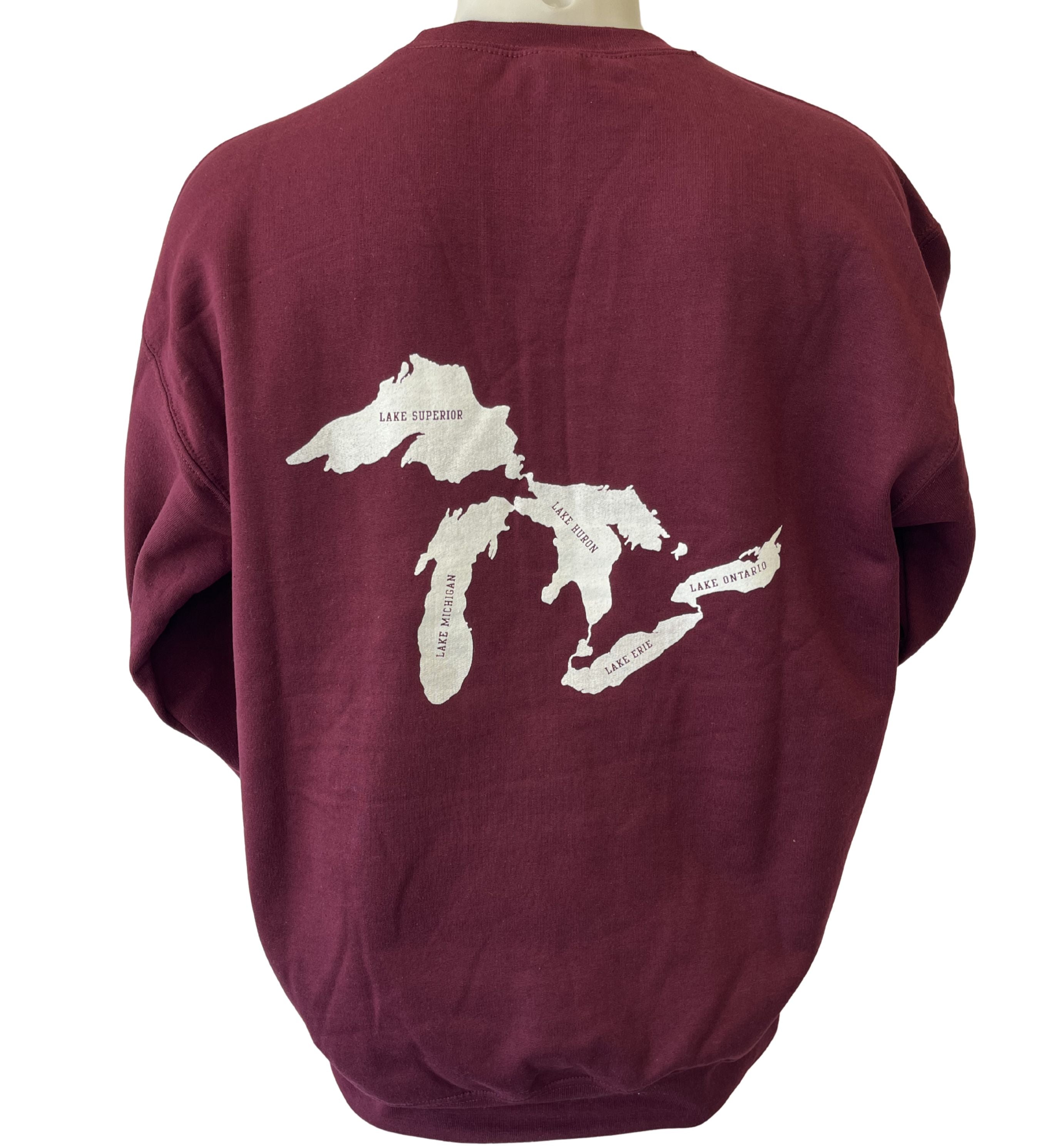 Great Lakes Crewneck - Maroon