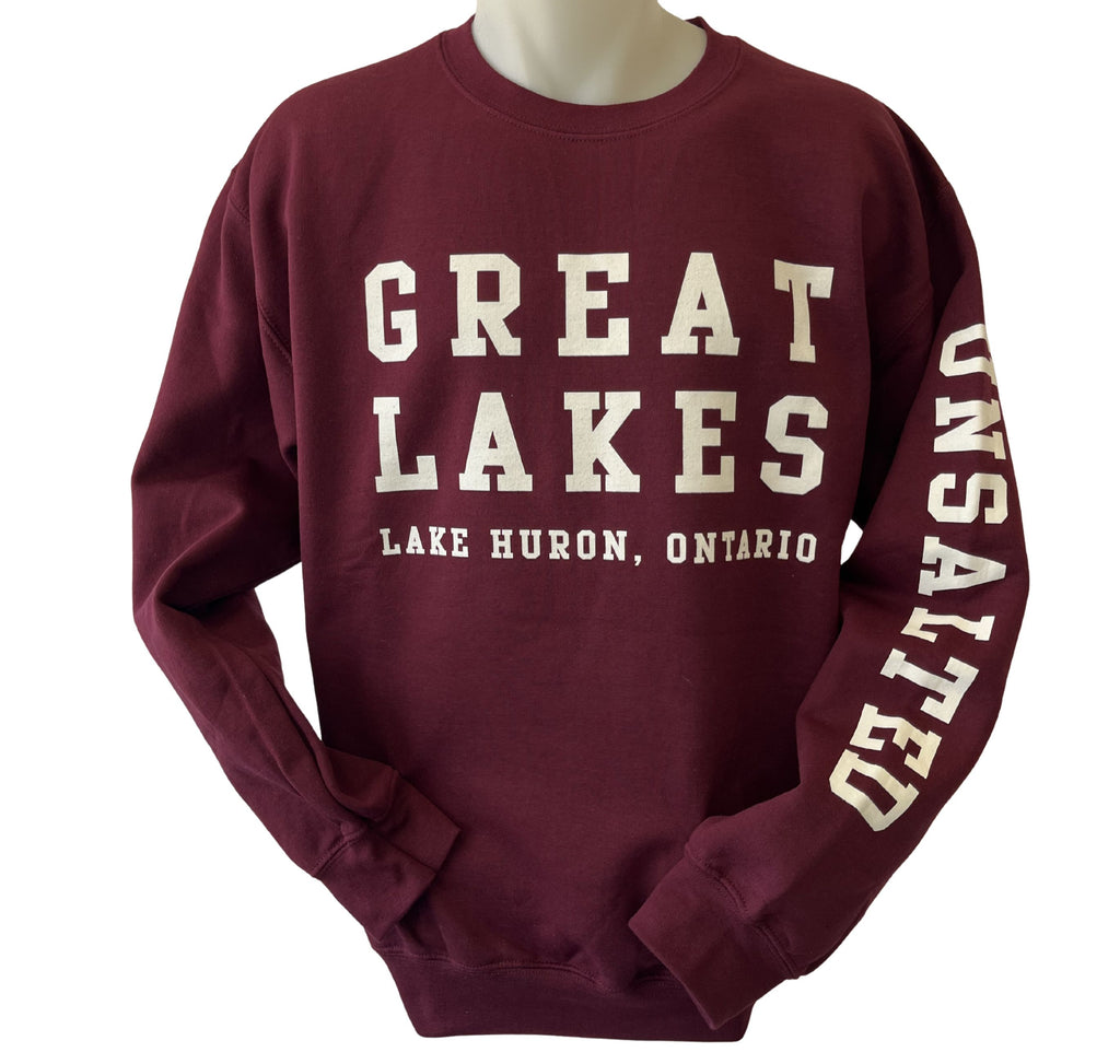 Great Lakes Crewneck - Maroon