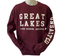Great Lakes Crewneck - Maroon
