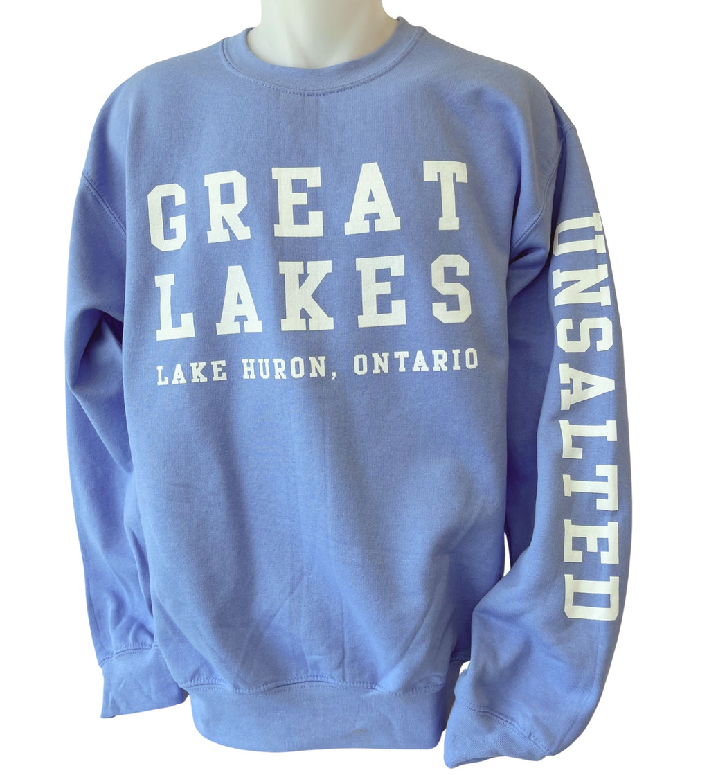 Great Lakes Crewneck - Carolina Blue