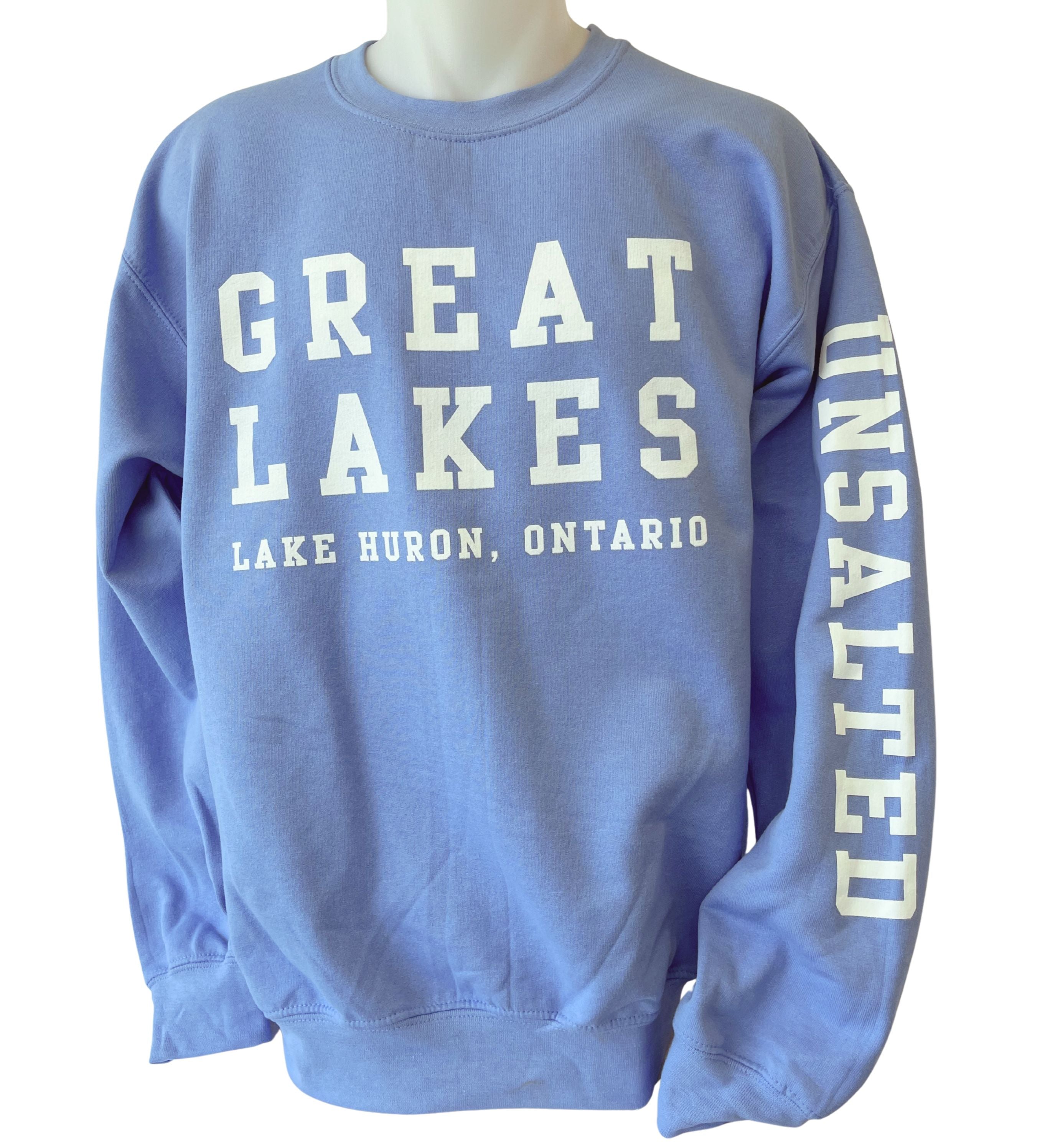 Great Lakes Crewneck - Carolina Blue