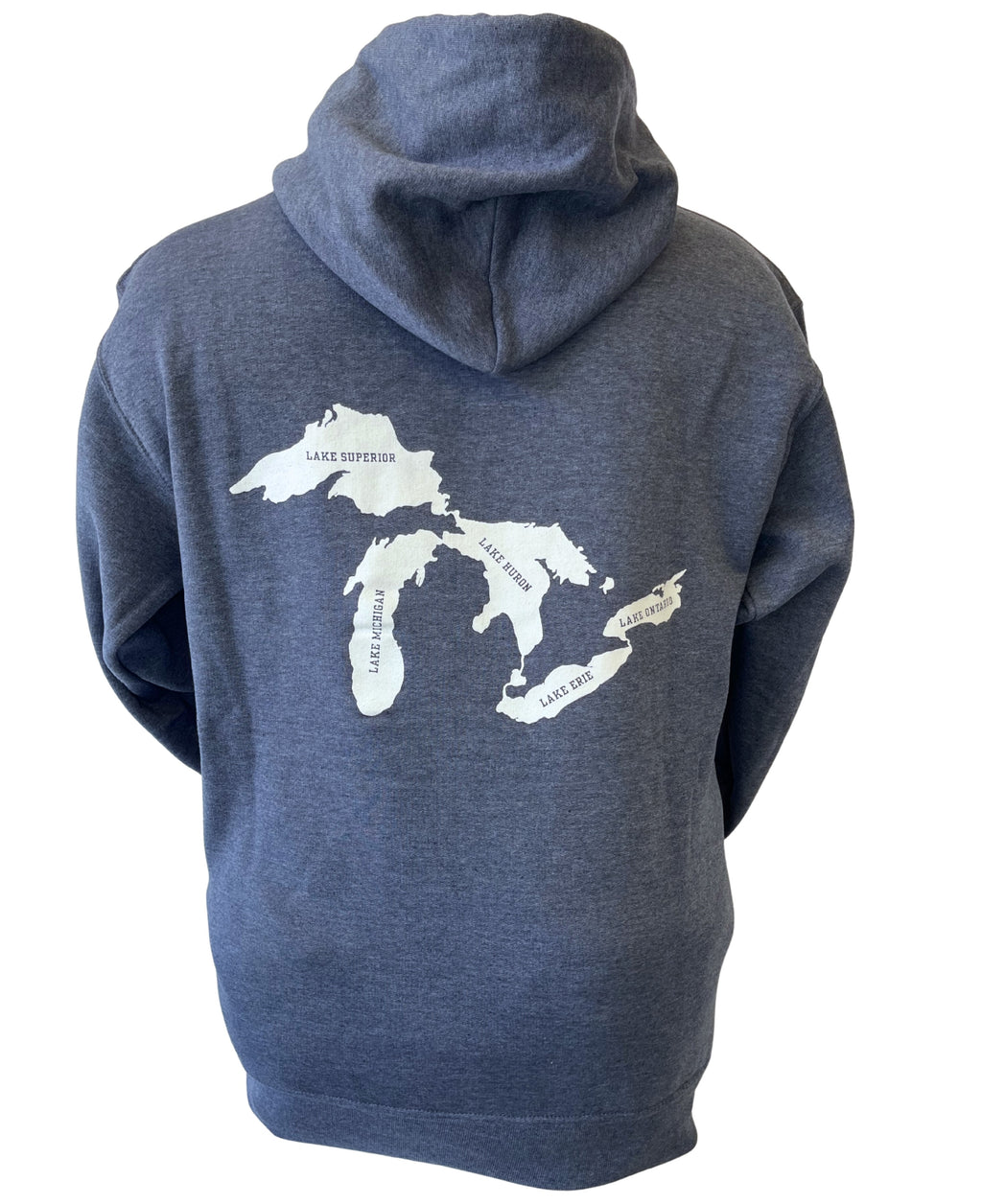Great Lakes Hoodie - Heather Dark Navy