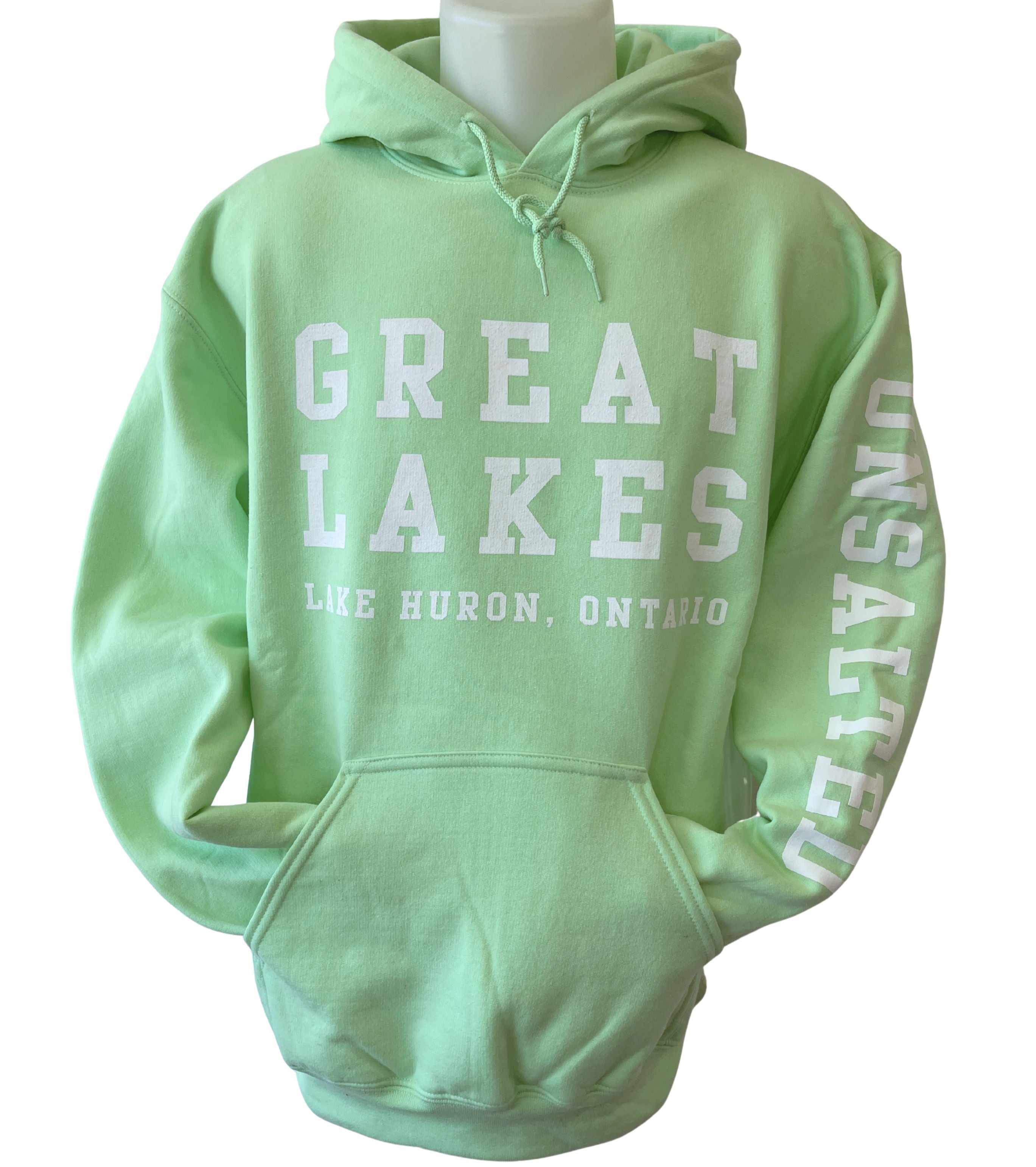 Great Lakes Hoodie- Mint Green
