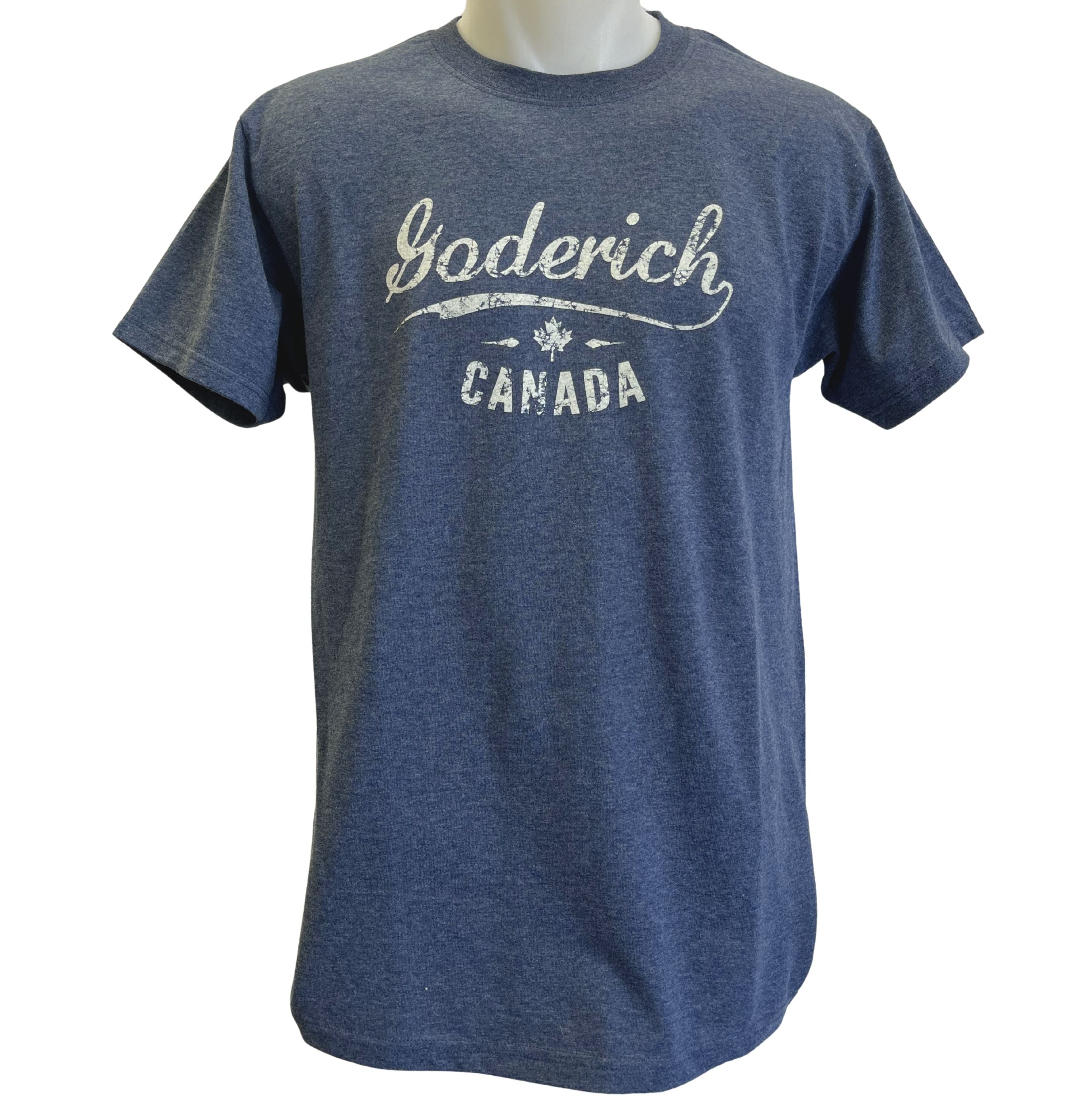 Compass T-Shirt- Heather Blue