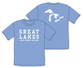 Great Lakes T-Shirt- Light Blue