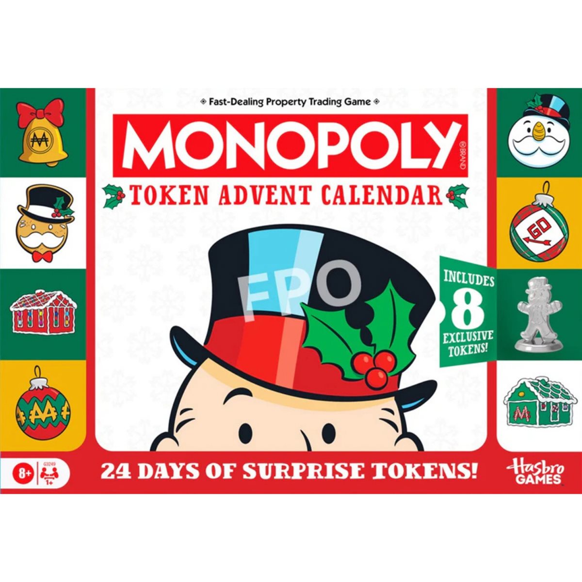 Monopoly Token Advent Calendar