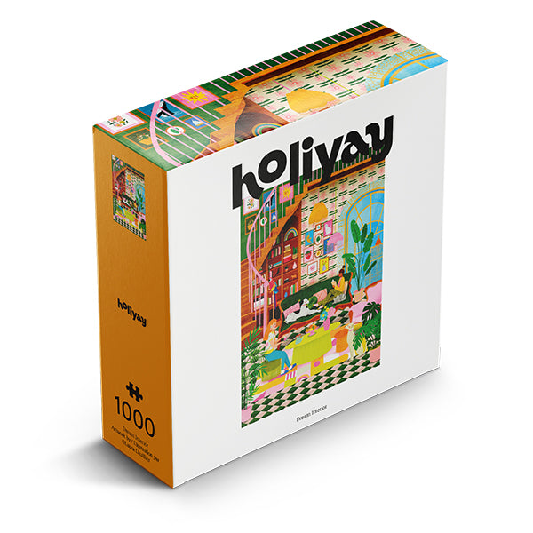 Holiyay Puzzle- Laura Lhuilier Sunday 1000pc