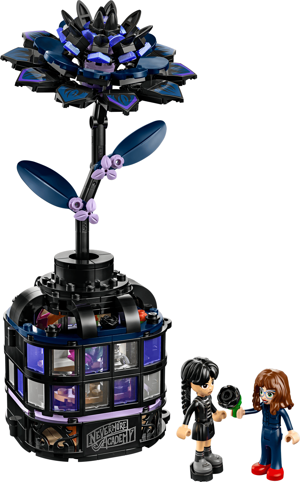 Lego 76784 Wednesday Black Dahlia Flower